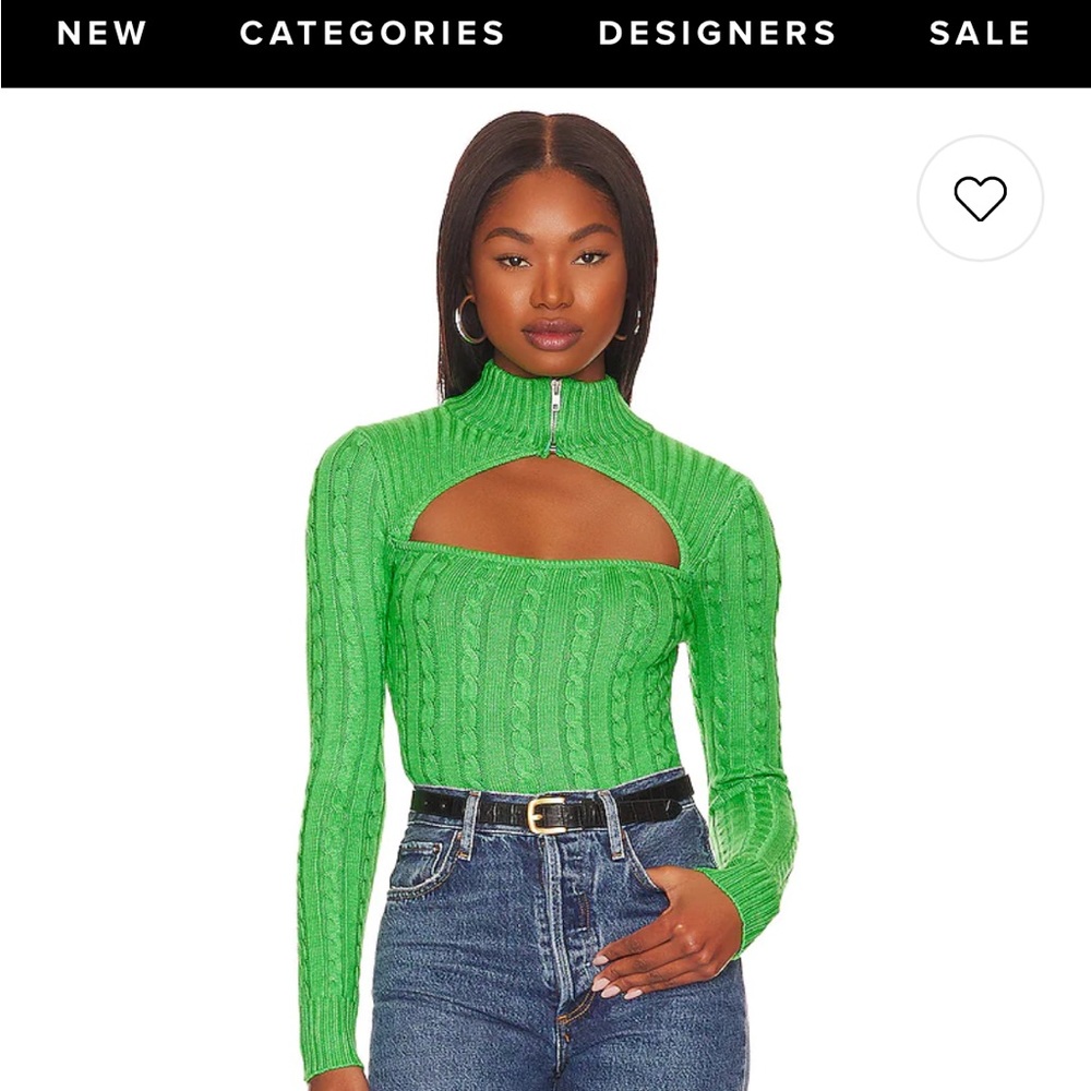 Tanya cut out sweater